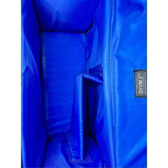 LeMans Diamond Vintage LARGE SLR / DSLR / VIDEO Black Nice Bag Fully Padded - Picture 12 of 15